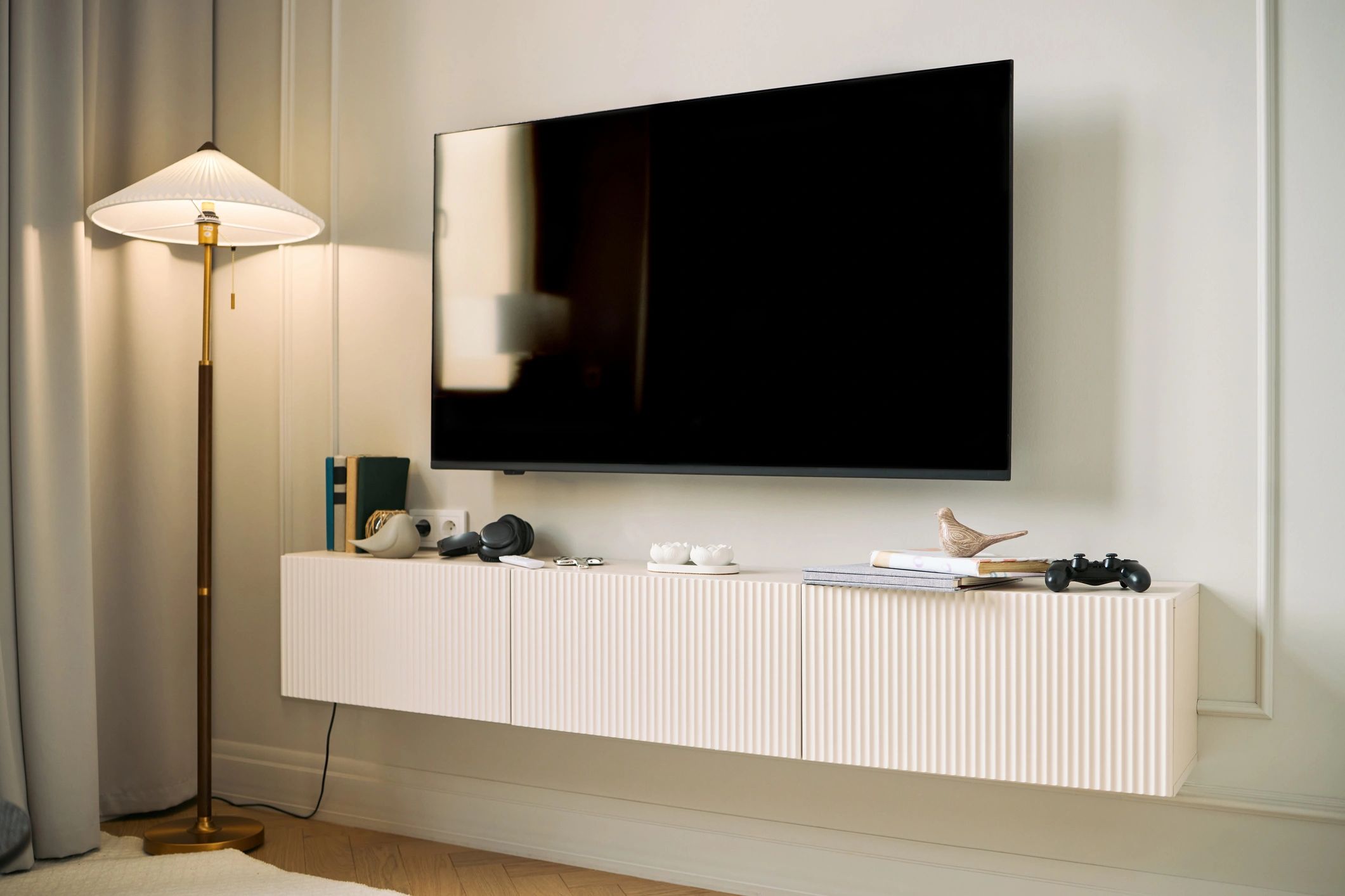 Smart television setup for streaming at home
